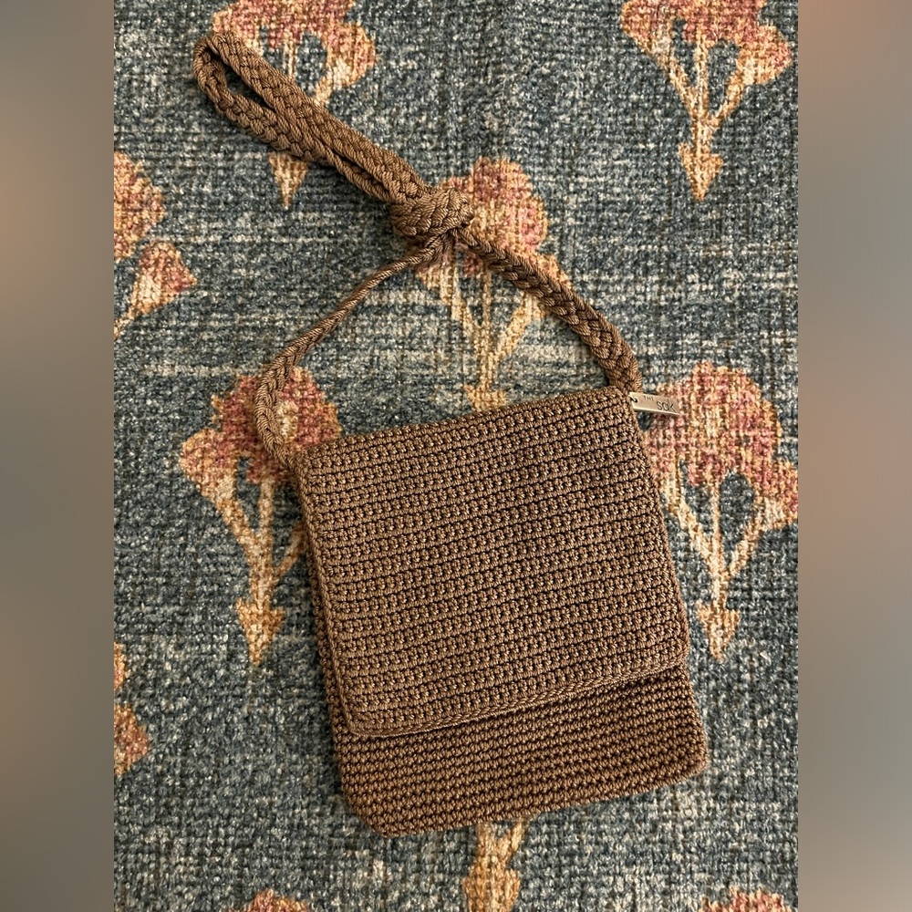 The Sak Craze Small Knit Crochet Crossbody